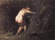 Jean Francois Millet Naked Sweden oil painting artist
